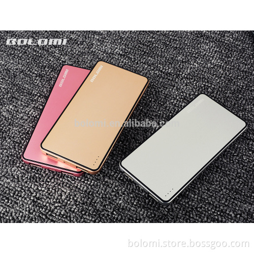 2017 new power bank 8000mah the best selling battery charger supply